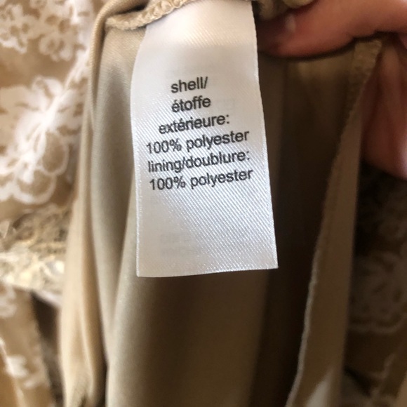 Studio Y Strapless Boho Style Dress XL with lace details Cottage core Coquette - Picture 5 of 8